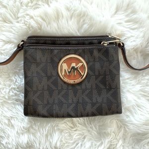 MICHAEL KORS Leather Crossbody Bag